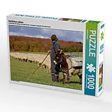 CALVENDO Puzzle Schäfchen zählen | 1000 Teile Lege-Größe 64x48cm Foto-Puzzle für glückliche Stunden Spiel