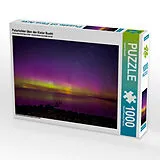 CALVENDO Puzzle Polarlichter über der Kieler Bucht 1000 Teile Puzzle quer | 1000 Teile Lege-Größe 64 × 48 cm Foto-Puzzle für glückliche Stunden Spiel