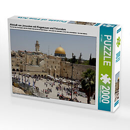 Altstadt von Jerusalem mit Klagemauer und Felsendom (Puzzle) Spiel