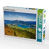 CALVENDO Puzzle Von St.Gilgen bis nach Strobl 1000 Teile Puzzle quer | 1000 Teile Lege-Größe 64 × 48 cm Foto-Puzzle für glückliche Stunden Spiel