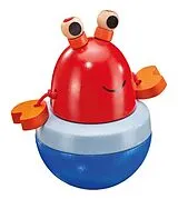 Selecta 61066 - Stehaufmännchen, Wackel Max, Greifling, Holz, 13 cm Spiel