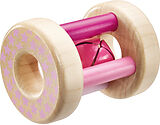 Selecta 64001 - bellybutton, Sternchenflitzer, Roll-Rassel, Holz, rosa Spiel