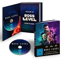 Boss Level Limited Mediabook Blu-ray UHD 4K + Blu-ray