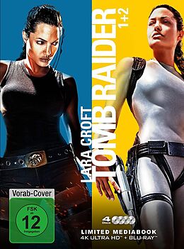 Lara Croft: Tomb Raider 1+2 Limited Mediabook Blu-ray UHD 4K