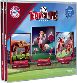 Audio CD (CD/SACD) FC Bayern Team Campus (Fußball) Hörspielbox 1 von 