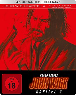 John Wick: Kapitel 4 Limited SteelBook® Blu-ray UHD 4K + Blu-ray