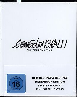 Evangelion: 3.0+1.11 Thrice Upon a Time Mediabook Blu-ray UHD 4K + Blu-ray