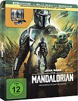 The Mandalorian - 4K Ultra HD Blu-ray + Blu-ray / Limited Steelbook / Staffel 03 Blu-ray UHD 4K + Blu-ray