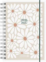 Buch Schülerkalender 2026/2027 "Daisy" | A5, Kunststoff von 