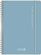 Buch Schülerkalender 2026/2027 "Plain Blue" | A5, Kunststoff von