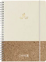 Kalender Schülerkalender 2026/2027 "Naturality" | A5, Textil von