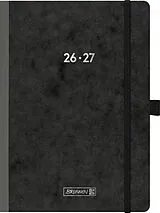 Pappband Schülerkalender 2026/2027 "Pressspan schwarz" FACT!plus | A5, Karton von 