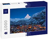 Lais Puzzle Zermatt am frühen Morgen mit Matterhorn 1000 Teile Spiel