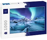 Lais Puzzle Aurora borealis / Nordlicht auf den Lofoten, Norwegen 1000 Teile Spiel