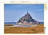 CALVENDO Puzzle Le Mont-Saint-Michel | 1000 Teile Lege-Größe 64x48cm Foto-Puzzle für glückliche Stunden Spiel
