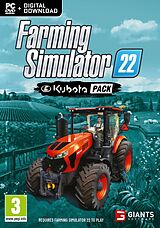 Farming Simulator 22 - Kubota Pack [Add-On] [DVD] [PC] (F) comme un jeu Windows PC