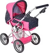 Kombi-Puppenwagen LENI Konfetti, pink Spiel