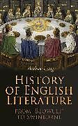 eBook (epub) History of English Literature from 'Beowulf' to Swinburne de Andrew Lang