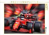 CALVENDO Puzzle Charles Leclerc aus Monaco ist erst der dritte Monegasse in der Formel 1 und startet seit 2019 für die Scuderia Ferrari. | 1000 Teile Lege-Größe 64x48cm Foto-Puzzle für glückliche Stunden Spiel