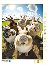 CALVENDO Puzzle Hasen | 1000 Teile Lege-Größe 64x48cm Foto-Puzzle für glückliche Stunden Spiel