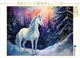 CALVENDO Puzzle Einhorn im Mondschein | 1000 Teile Lege-Größe 64x48cm Foto-Puzzle für glückliche Stunden Spiel