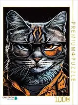 CALVENDO Puzzle Katze Otis | 1000 Teile Lege-Größe 64x48cm Foto-Puzzle für glückliche Stunden Spiel