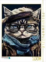 CALVENDO Puzzle Katze Marlowe | 1000 Teile Lege-Größe 64x48cm Foto-Puzzle für glückliche Stunden Spiel