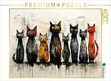 CALVENDO Puzzle Cats | 2000 Teile Lege-Größe 90x67cm Foto-Puzzle für glückliche Stunden Spiel