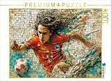 CALVENDO Puzzle Fußball-Leidenschaft | 1000 Teile Lege-Größe 64x48cm Foto-Puzzle für glückliche Stunden Spiel