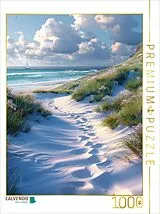 CALVENDO Puzzle Spuren ans Meer | 1000 Teile Lege-Größe 64x48cm Foto-Puzzle für glückliche Stunden Spiel