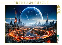 CALVENDO Puzzle Wolkenkratzer, die unvorstellbare Höhen erreichen | 1000 Teile Lege-Größe 64x48cm Foto-Puzzle für glückliche Stunden Spiel