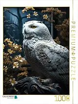 CALVENDO Puzzle Schnee-Eule | 1000 Teile Lege-Größe 64x48cm Foto-Puzzle für glückliche Stunden Spiel