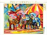 CALVENDO Puzzle Elefanten aus Papier. Origami-Zirkus. | 2000 Teile Lege-Größe 90x67cm Foto-Puzzle für glückliche Stunden Spiel