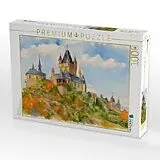 CALVENDO Puzzle Burg Cochem | 1000 Teile Lege-Größe 64x48cm Foto-Puzzle für glückliche Stunden Spiel