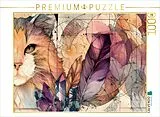 CALVENDO Puzzle Wilde Katze | 1000 Teile Lege-Größe 64x48cm Foto-Puzzle für glückliche Stunden Spiel