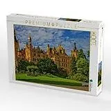 CALVENDO Puzzle Schloss Schwerin | 1000 Teile Lege-Größe 64x48cm Foto-Puzzle für glückliche Stunden Spiel