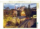 CALVENDO Puzzle Mostar- Blick über die kleine alte Bogenbrücke aus Stein | 1000 Teile Lege-Größe 64x48cm Foto-Puzzle für glückliche Stunden Spiel