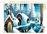 CALVENDO Puzzle Im Winterwald | 1000 Teile Lege-Größe 64x48cm Foto-Puzzle für glückliche Stunden Spiel