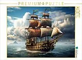 CALVENDO Puzzle Segelschiff auf dem Meer | 1000 Teile Lege-Größe 64x48cm Foto-Puzzle für glückliche Stunden Spiel