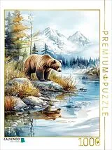 CALVENDO Puzzle Ein tierischer Bewohner Alaskas | 1000 Teile Lege-Größe 64x48cm Foto-Puzzle für glückliche Stunden Spiel