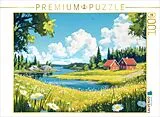 CALVENDO Puzzle Schweden | 1000 Teile Lege-Größe 64x48cm Foto-Puzzle für glückliche Stunden Spiel