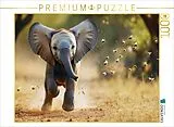 CALVENDO Puzzle Elefanten | 1000 Teile Lege-Größe 64x48cm Foto-Puzzle für glückliche Stunden Spiel