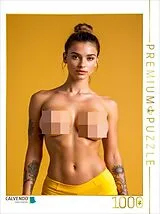 CALVENDO Puzzle Verführerische Frau, nackt in sinnlicher Pose | 1000 Teile Lege-Größe 64x48cm Foto-Puzzle für glückliche Stunden Spiel