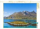 CALVENDO Puzzle Landschaft bei Fredvang, Lofoten | 1000 Teile Lege-Größe 64x48cm Foto-Puzzle für glückliche Stunden Spiel