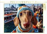 CALVENDO Puzzle Ein neugieriger Dackel erkundet Istanbul - das perfekte Hundepuzzle für alle, die Dackel lieben. | 2000 Teile Lege-Größe 90x67cm Foto-Puzzle für glückliche Stunden Spiel