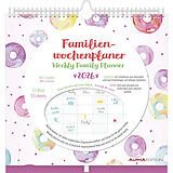Kalender Alpha Edition - Familien Wochenkalender Dots 2026  Familienplaner im Format 30,5x30,5 cm  Wochenkalender mit 6 Spalten  Mit Aufklebern, Stifthalter  Terminplaner  FSC-zertifiziert von 