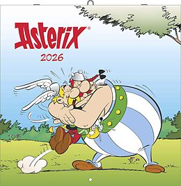 Kalender Asterix 2026 - Wand-Kalender - Broschüren-Kalender - 30x30 - 30x60 geöffnet - Cartoon von 