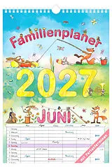Kalender Familienplaner Cartoon 2027 von 
