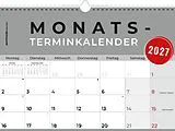 Kalender Monatsterminkalender 1M/1S 2027 von