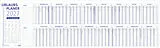 Kalender Urlaubsplaner 16 Mon 2027 von